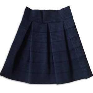Ginger G Navy Blue Mini Skirt Size Small